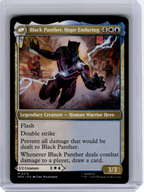 2026 MTG—King T'Challa // Black Panther, Hope Enduring #219 MSH—Mythic Nonfoil