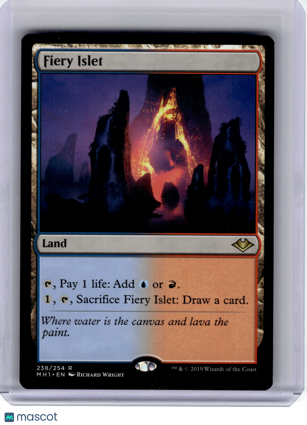2019 Magic: The Gathering—Fiery Islet #238 Modern Horizons—Rare Nonfoil