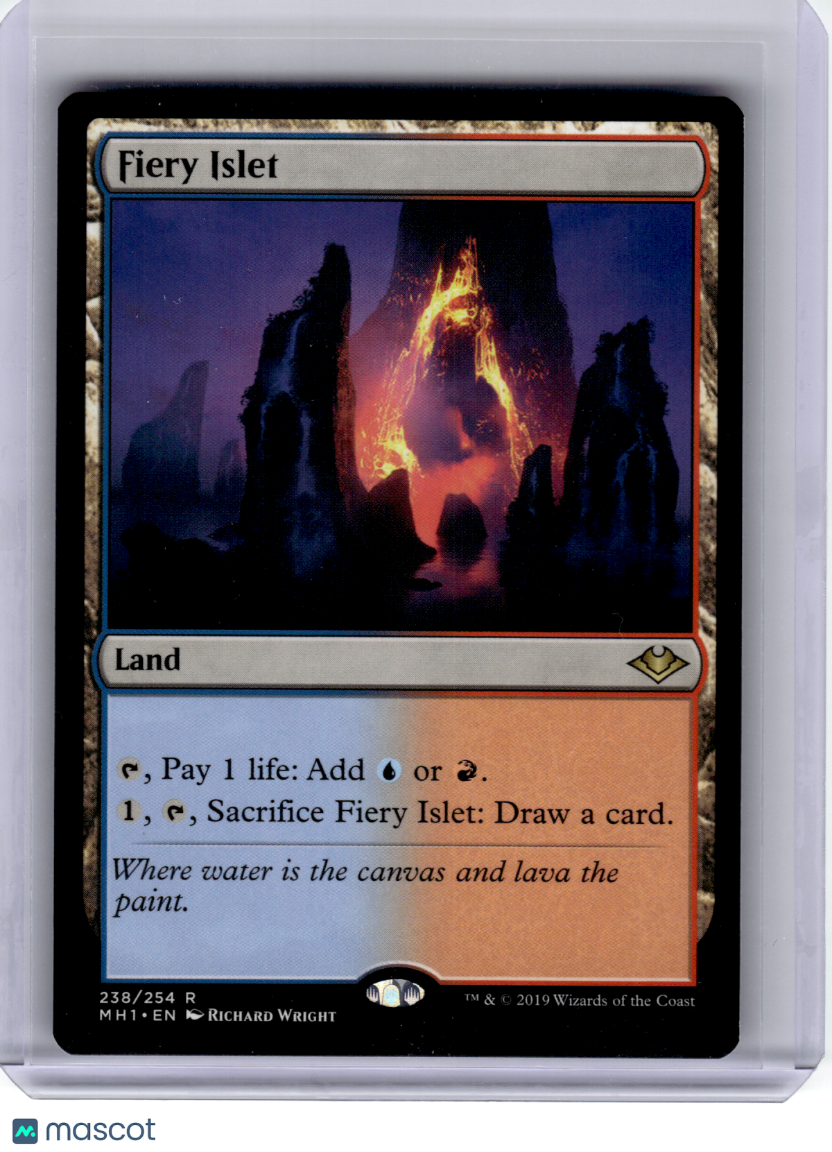 2019 Magic: The Gathering—Fiery Islet #238 Modern Horizons—Rare Nonfoil