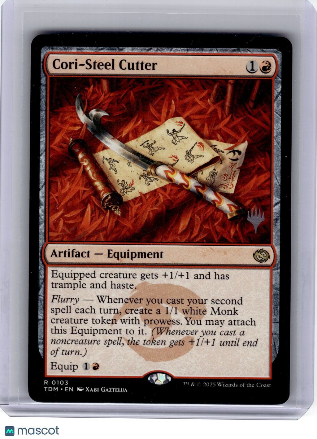 2025 Magic: TG—Cori-Steel Cutter #103 Promo Pack: Tarkir: Dragonstorm—R Nonfoil