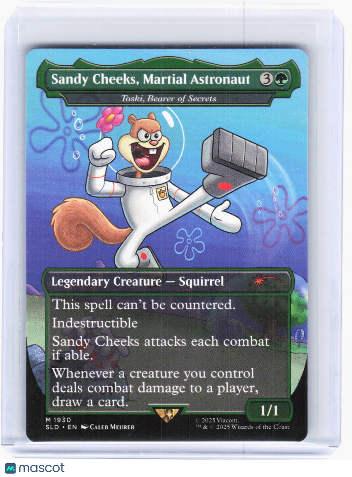 2025 Magic: The Gathering—Toski, Bearer of Secrets #1930(SLD) — Mythic Foil