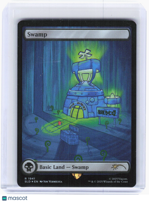 2025 Magic: The Gathering—Swamp #1941 Secret Lair Drop—Rare Foil