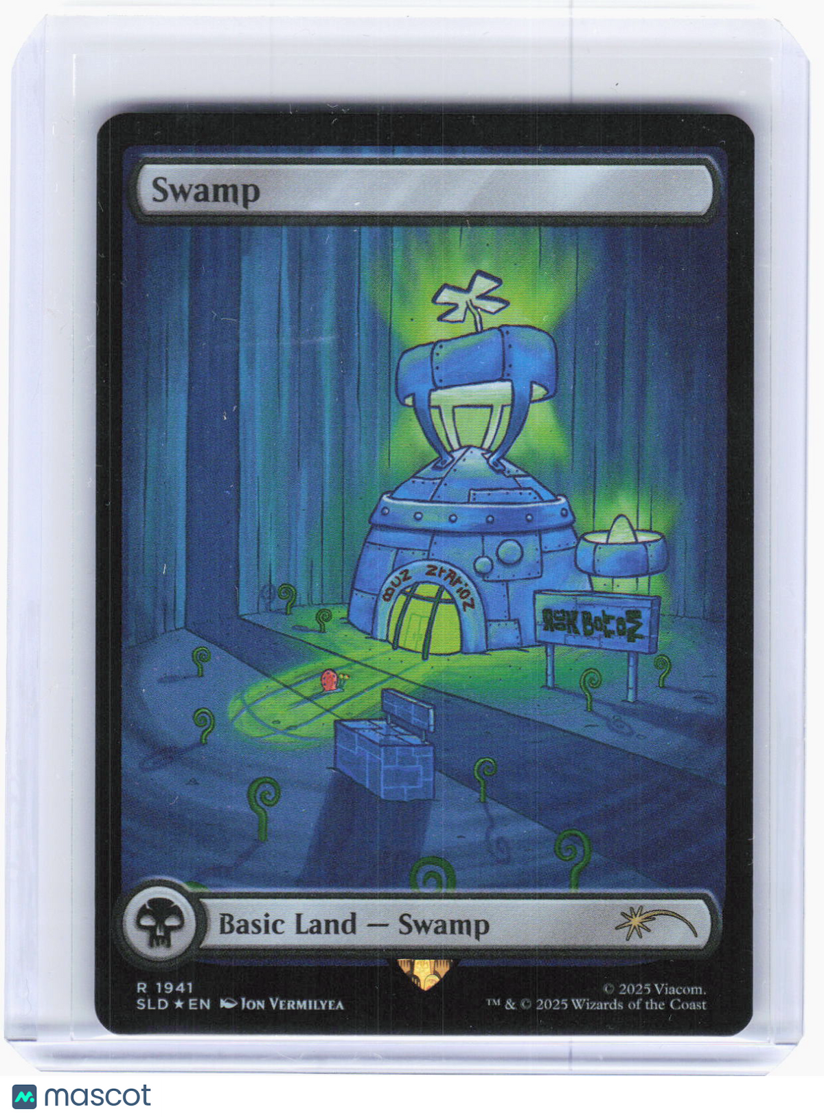 2025 Magic: The Gathering—Swamp #1941 Secret Lair Drop—Rare Foil