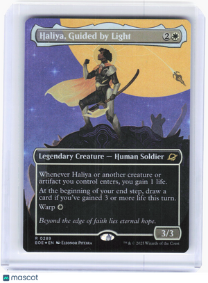 2025 Magic: The Gathering—Haliya, Guided by Light #0289 (EOE)—R Foil