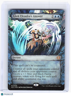 2026 Magic: The Gathering—Glen Elendra's Answer #0306 Lorwyn Eclipsed—M Foil