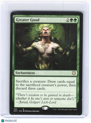 2021 Magic: The Gathering—Greater Good #160 (AFC)—R Non-Foil
