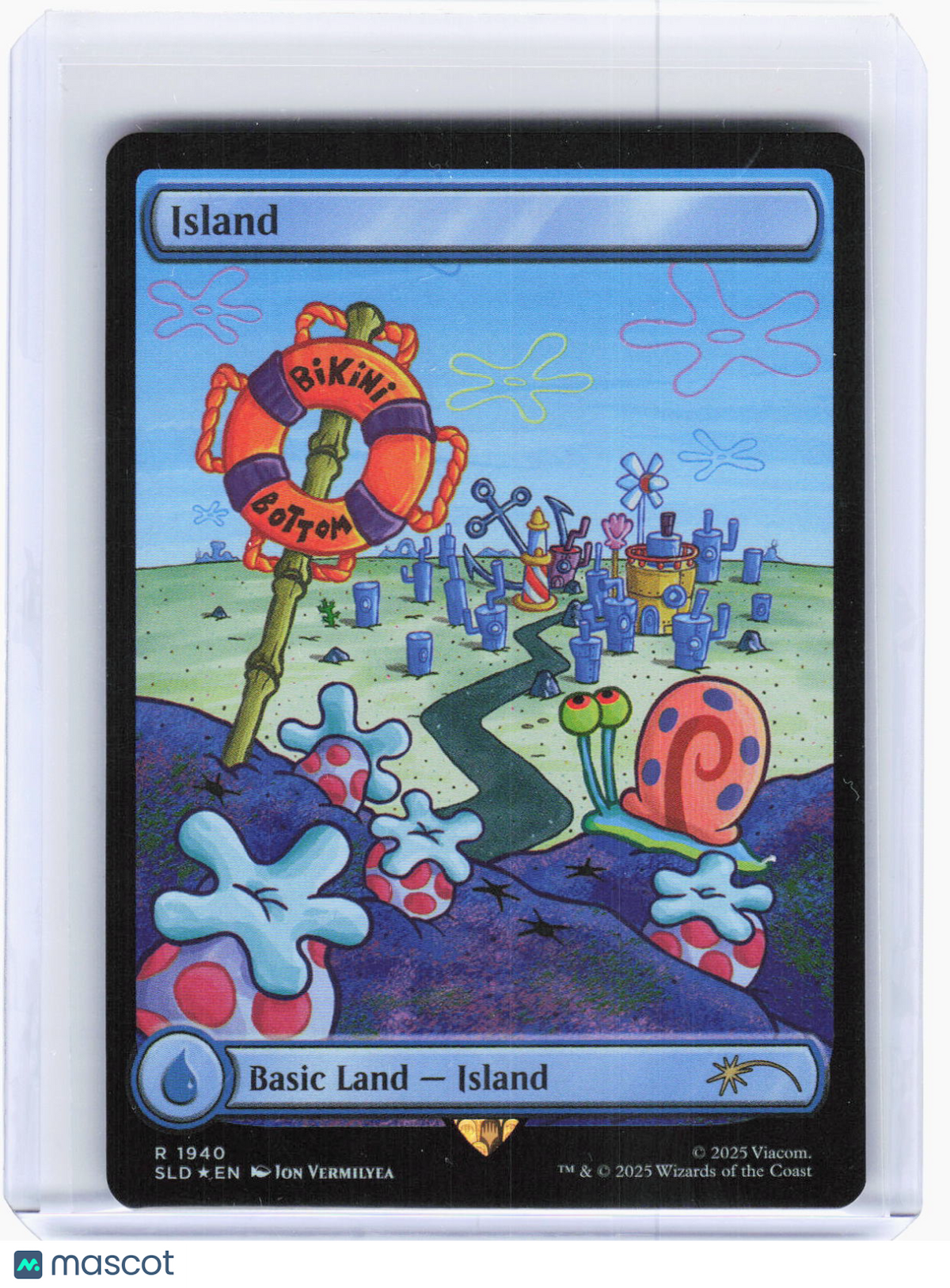 2025 Magic: The Gathering—Island #1940 Secret Lair Drop Series—Rare Foil