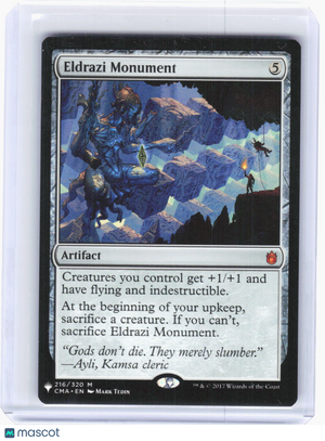 2017 Magic: The Gathering—Eldrazi Monument #216 The List Reprints—M Non-Foil