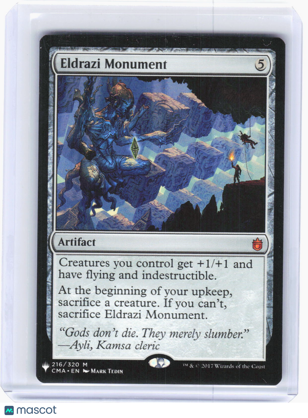 2017 Magic: The Gathering—Eldrazi Monument #216 The List Reprints—M Non-Foil