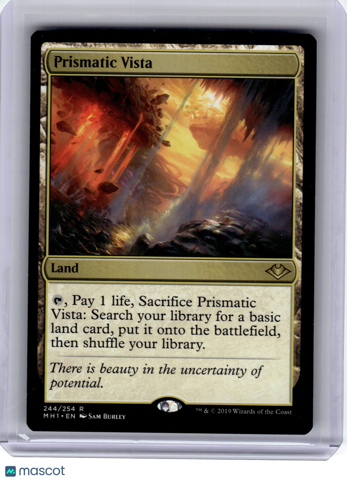 2019 Magic: The Gathering—Prismatic Vista #244 Modern Horizons—Rare Nonfoil