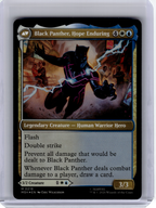 2026 MTG—King T'Challa // Black Panther, Hope Enduring #219 MSH—Mythic Foil