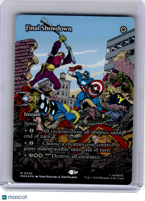 2025 MTG—Final Showdown #45 Marvel Universe Eternal-Legal—M Foil (Borderless)