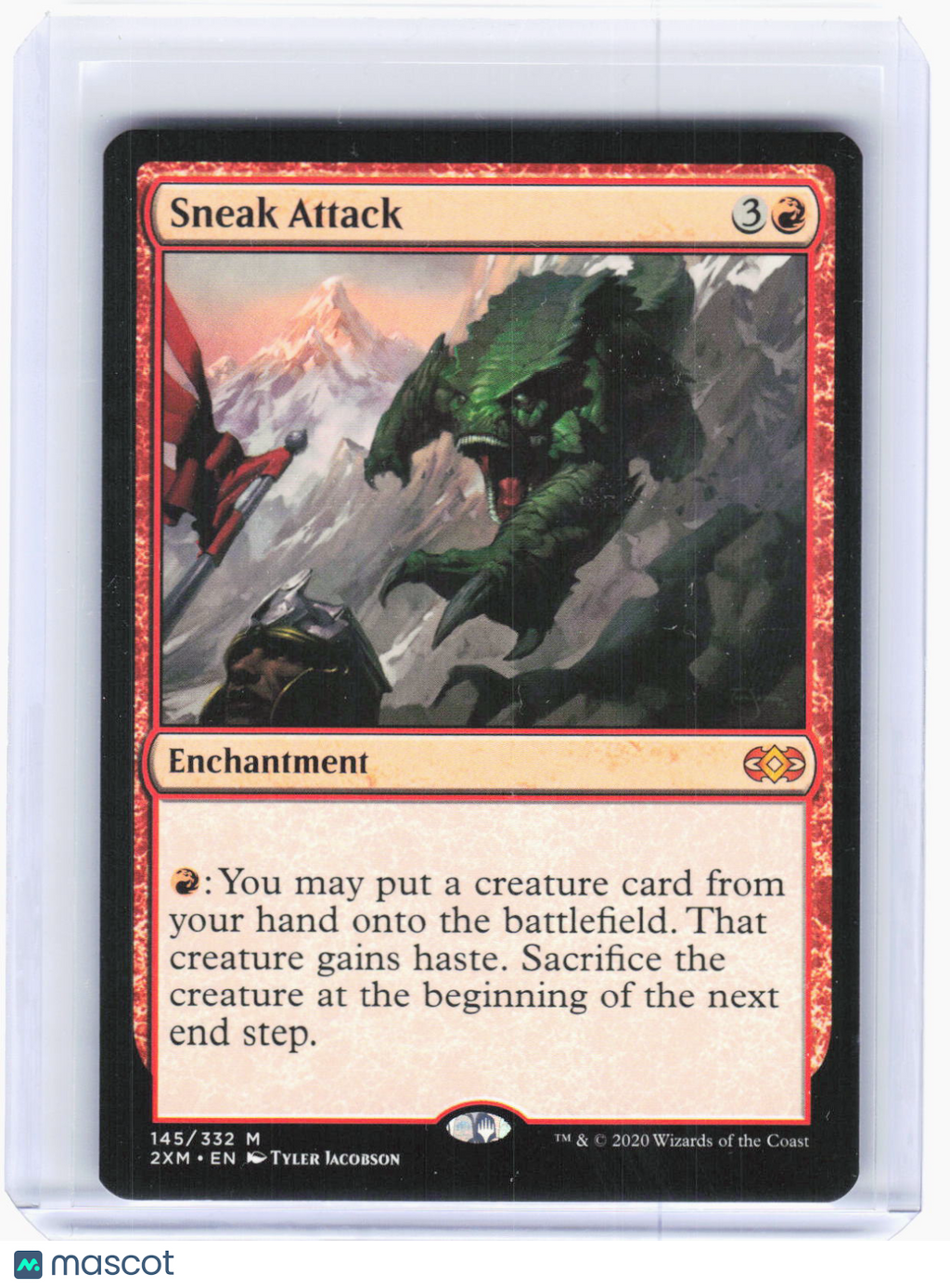 2020 Magic: The Gathering—Sneak Attack #145 Double Masters—Mythic Non-Foil