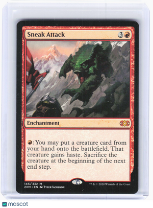 2020 Magic: The Gathering—Sneak Attack #145 Double Masters—Mythic Non-Foil
