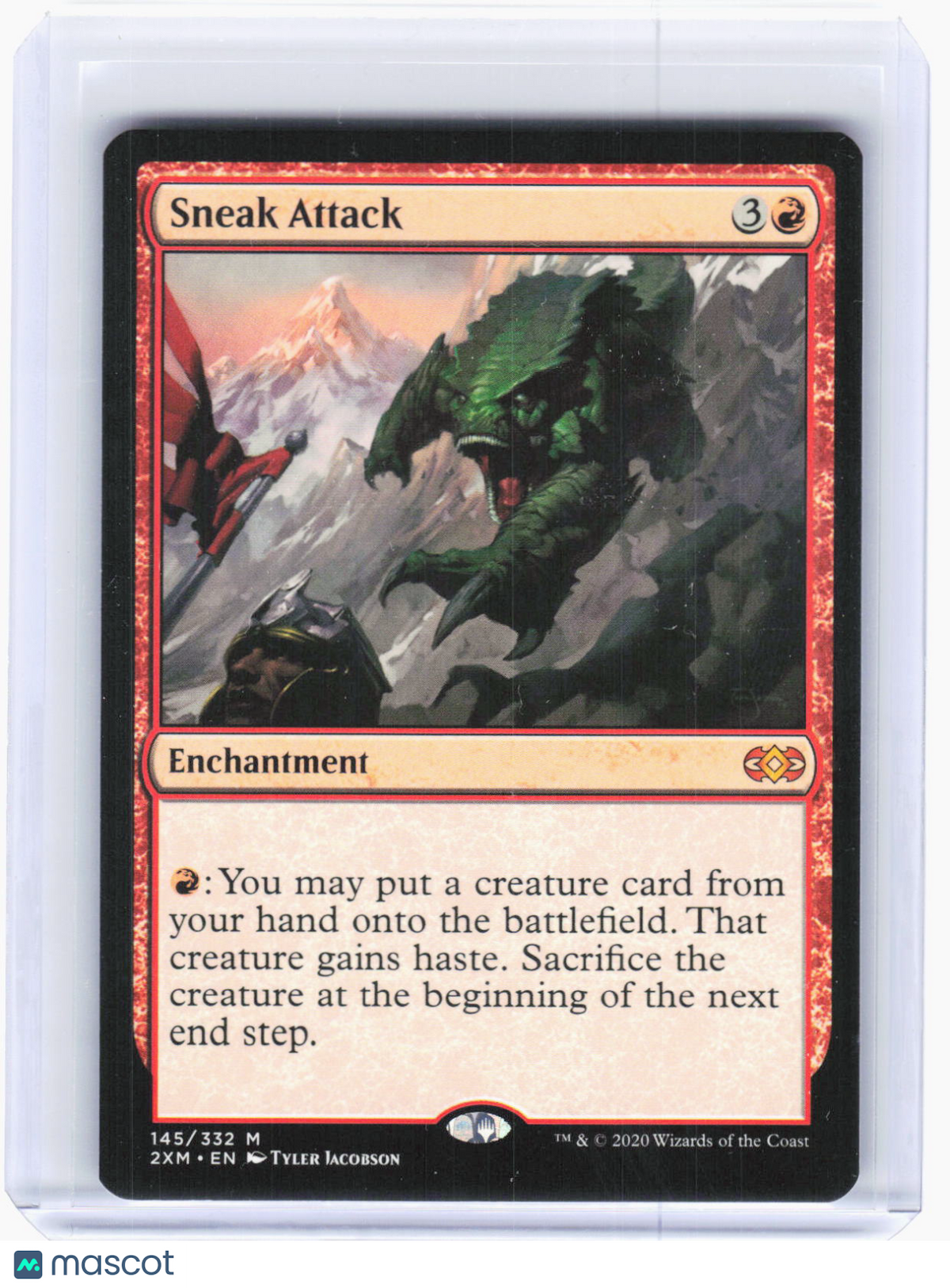 2020 Magic: The Gathering—Sneak Attack #145 Double Masters—Mythic Non-Foil
