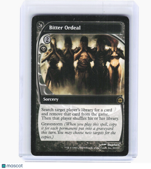 2007 Magic: The Gathering—Bitter Ordeal #80 Future Sight—Rare (Damaged)