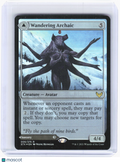 2021 Magic: The Gathering—Wandering Archaic #006 (STX)—R Foil