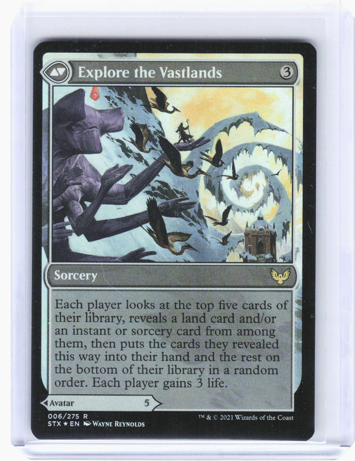 2021 Magic: The Gathering—Wandering Archaic #006 (STX)—R Foil