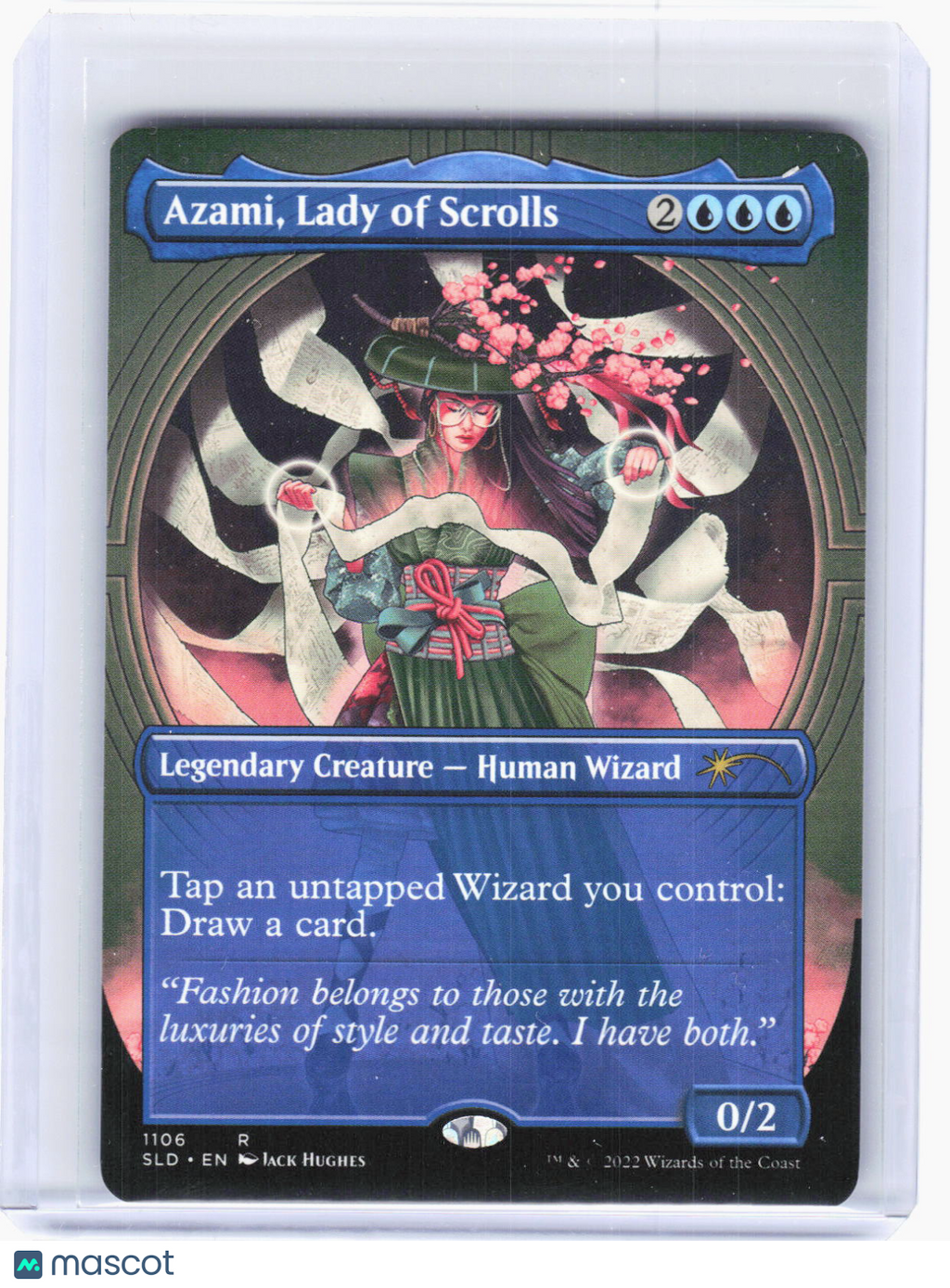 2022 Magic: The Gathering—Azami, Lady of Scrolls #1106 (SLD)—Rare Non-Foil