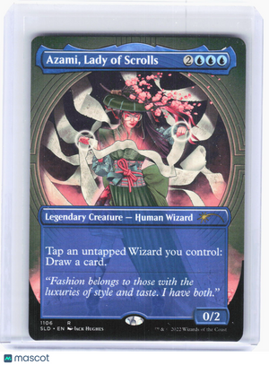 2022 Magic: The Gathering—Azami, Lady of Scrolls #1106 (SLD)—Rare Non-Foil