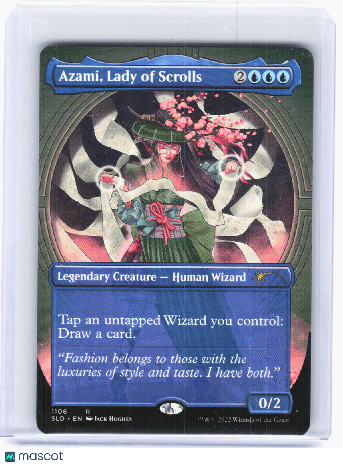 2022 Magic: The Gathering—Azami, Lady of Scrolls #1106 (SLD)—Rare Non-Foil