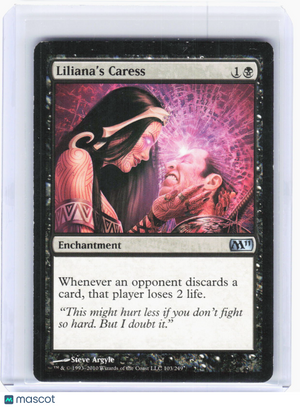 2010 Magic: The Gathering—Liliana's Caress #103 Magic 2011—Uncommon Non-Foil