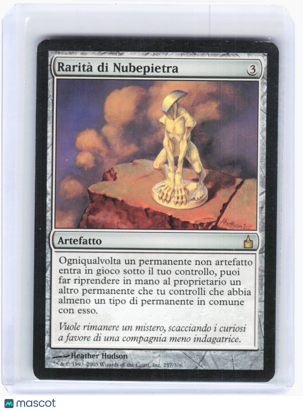 2005 Magic: The Gathering—Cloudstone Curio #257 (RAV)—Rare Non-Foil Italian
