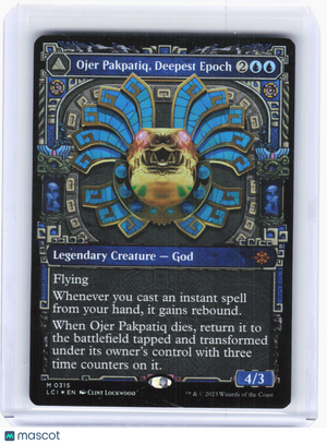 2023 Magic: The Gathering—, Ojer Pakpatiq, Deepest Epoch #0315 (LCI)—Mythic Foil