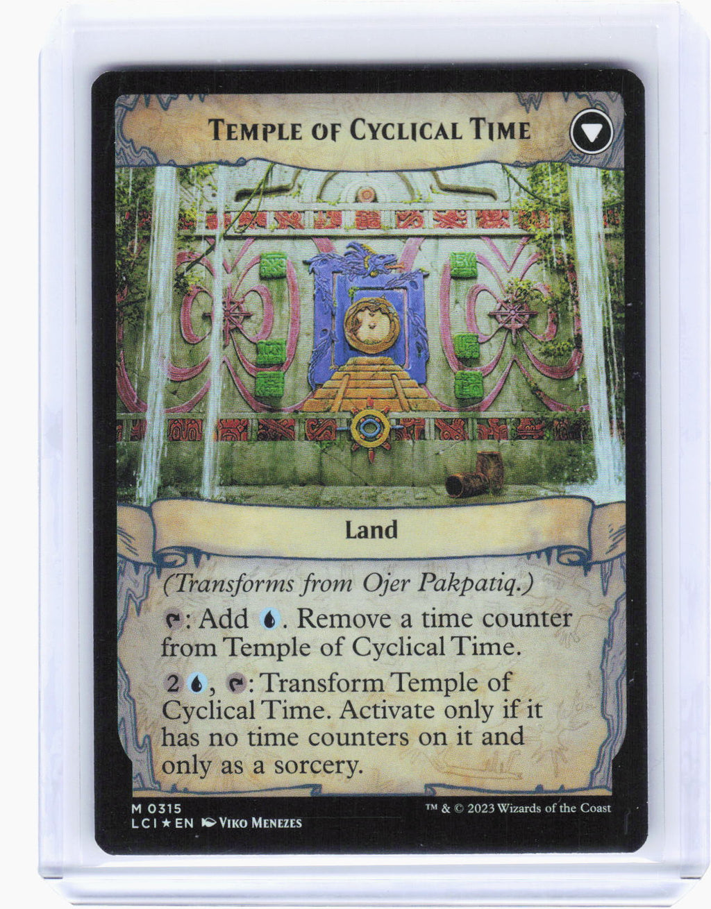 2023 Magic: The Gathering—, Ojer Pakpatiq, Deepest Epoch #0315 (LCI)—Mythic Foil