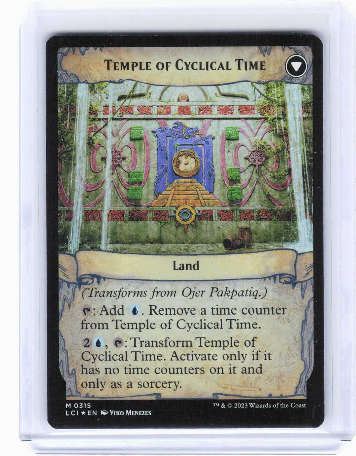 2023 Magic: The Gathering—, Ojer Pakpatiq, Deepest Epoch #0315 (LCI)—Mythic Foil