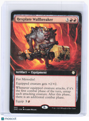2023 Magic: The Gathering—Hexplate Wallbreaker  #52 (ONC) —R Non-Foil (LP)