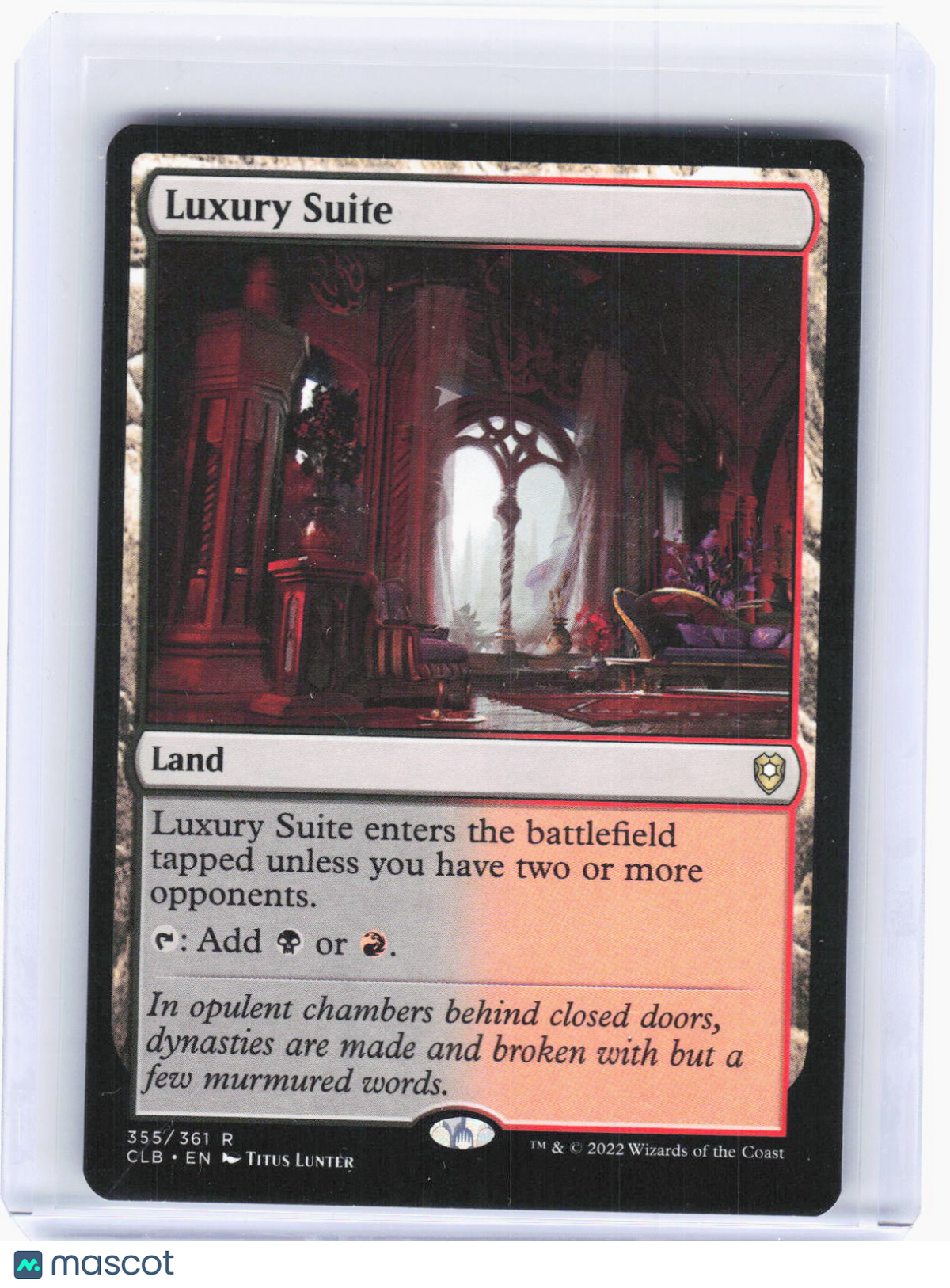 2022 Magic: The Gathering—Luxury Suite #355 (CLB)—Rare Non-Foil