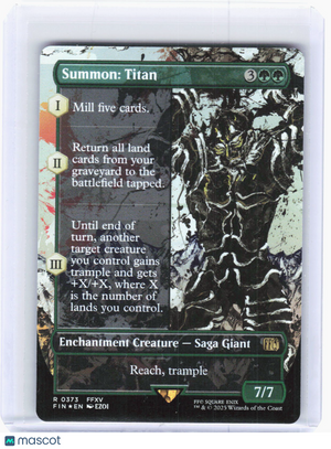 2025 Magic: The Gathering—Summon: Titan #0373 FINAL FANTASY—Rare Foil
