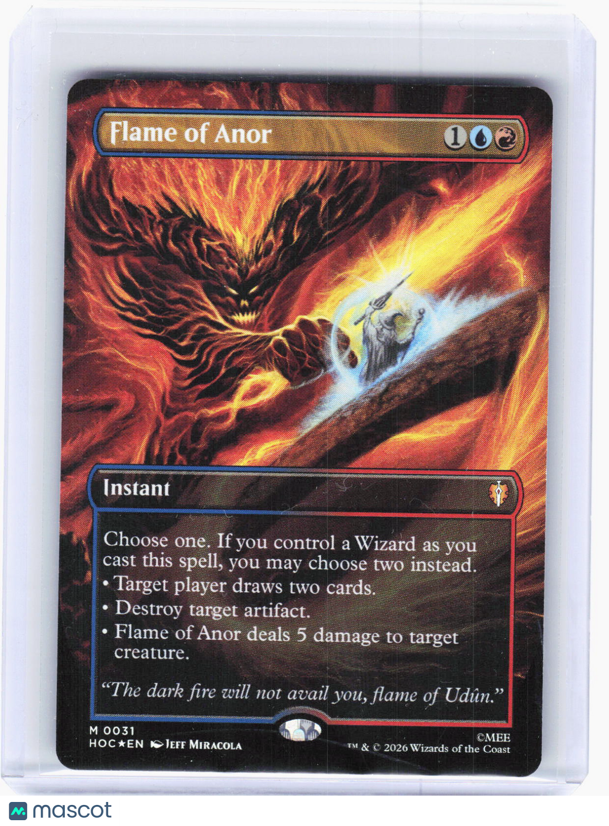 2023 Magic: The Gathering—Flame of Anor #0031 The Hobbit: Eternal-Lega—M Foil