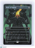 2023 Magic: The Gathering—Relic of Sauron #0046 The Hobbit: Eternal-Legal—M Foil