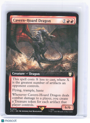2023 Magic: The Gathering—Cavern-Hoard Dragon #114 (LTC)—Rare Non-Foil