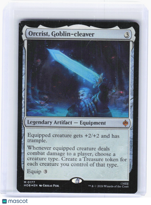 2023 Magic: The Gathering—Orcrist, Goblin-cleaver #177 The Hobbit—Mythic Foil