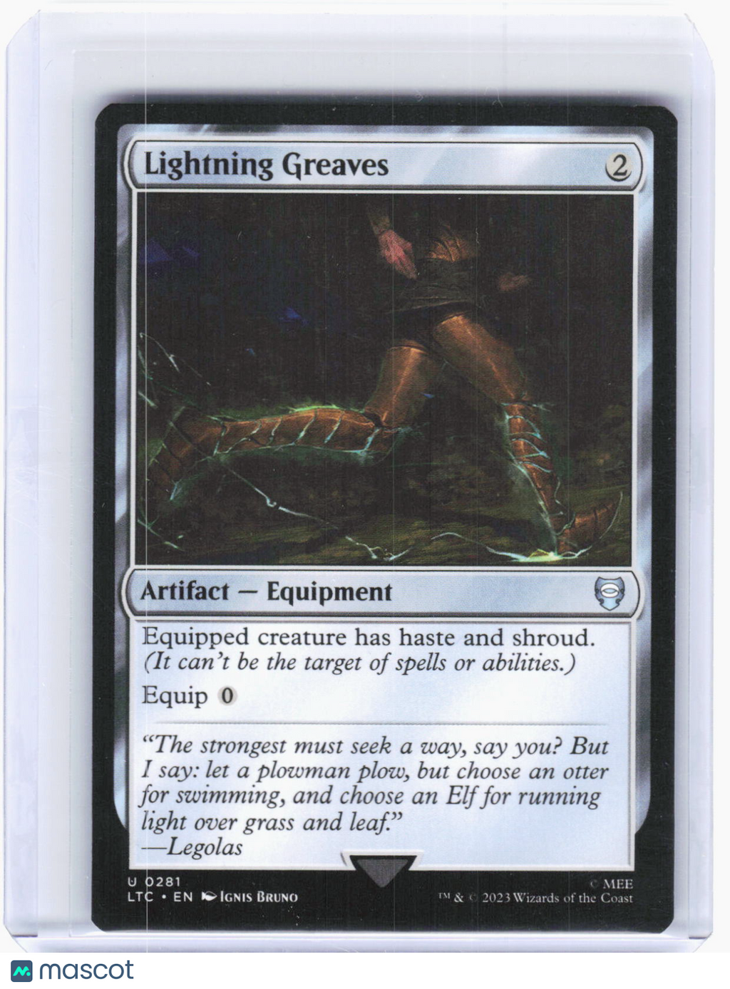 2023 Magic: The Gathering—Lightning Greaves #281 (LTC)—UC Non-Foil