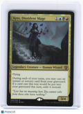 Magic: The Gathering—Kess, Dissident Mage #039 Commander 2017—Mythic Foil