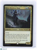 Magic: The Gathering—Kess, Dissident Mage #039 Commander 2017—Mythic Foil
