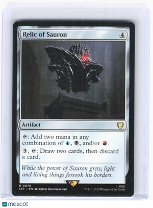 2023 Magic: The Gathering—Relic of Sauron #079 (LTC)—Rare Non-Foil