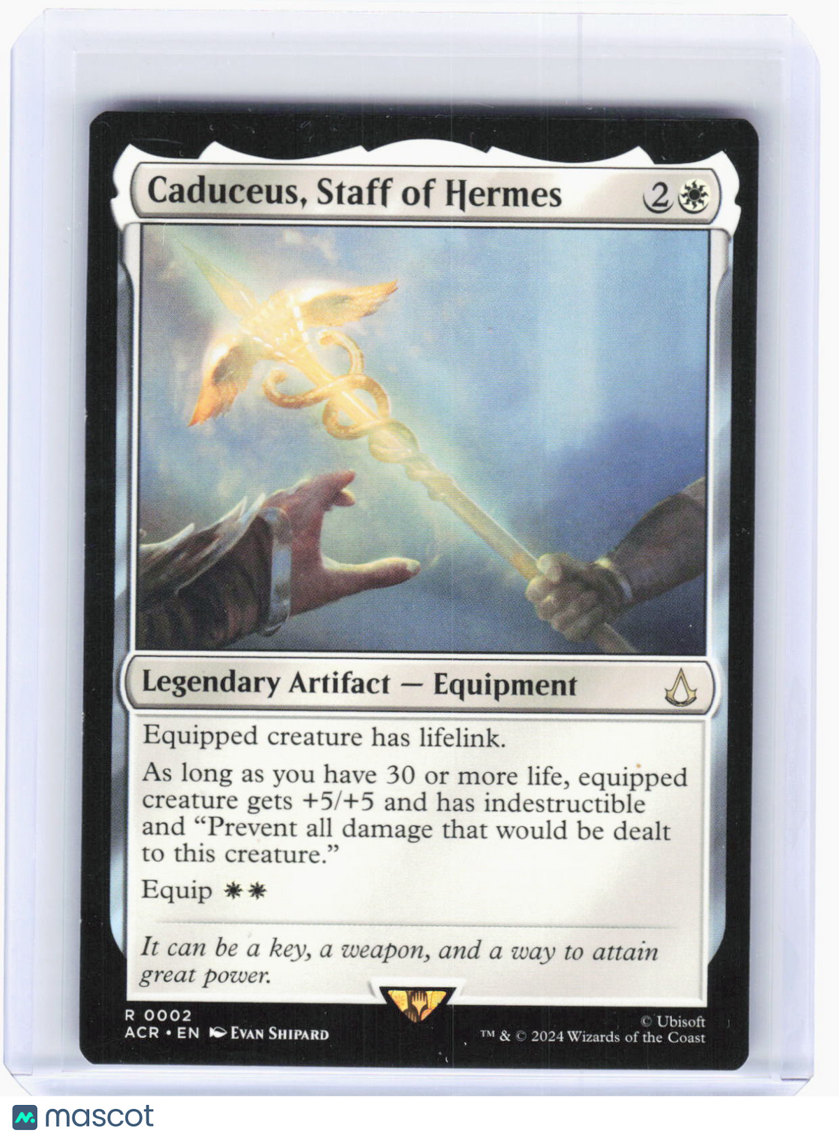 2024 Magic: The Gathering—Caduceus, Staff of Hermes #0002 (ACR)—R Non-Foil (LP)