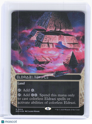 2025 Magic: The Gathering—Eldrazi Temple (Borderless) #0014 (EOS)—R Non-Foil