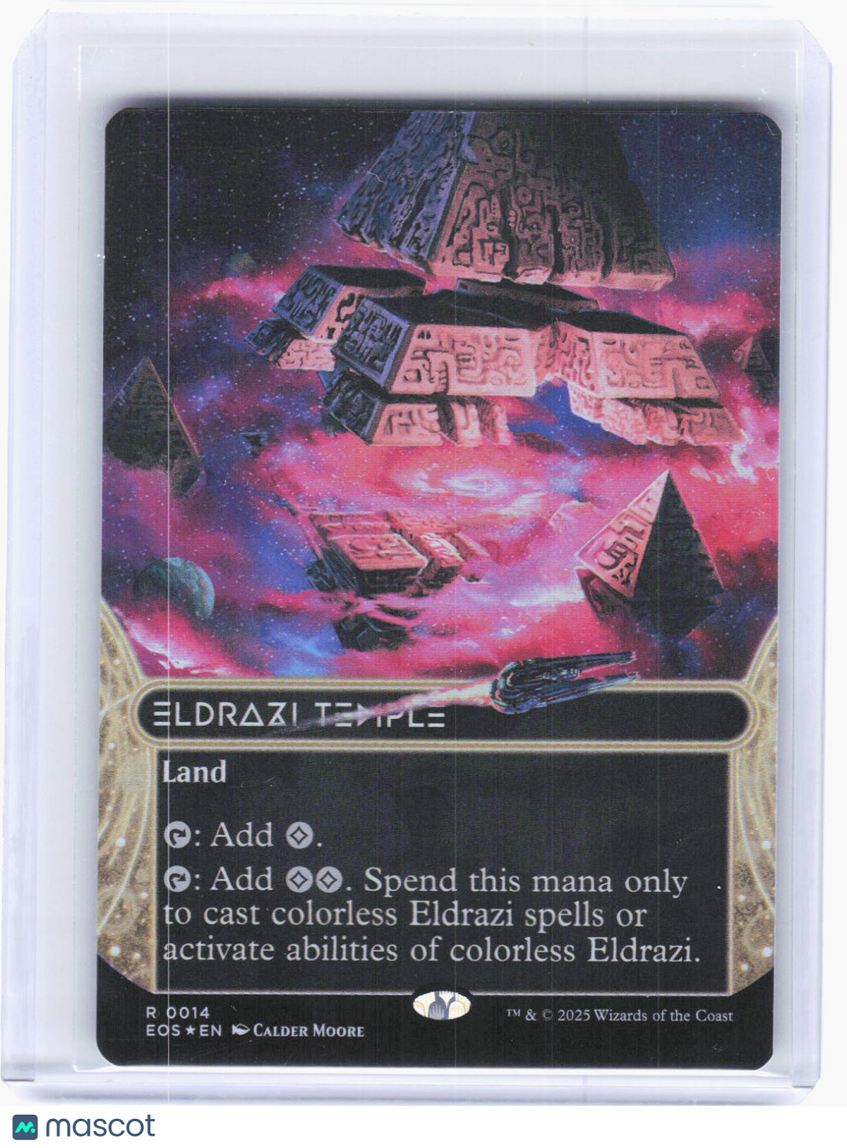 2025 Magic: The Gathering—Eldrazi Temple (Borderless) #0014 (EOS)—R Non-Foil
