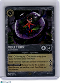 2026 Disney Lorcana—Violet Parr #19 DLPC—Promo Foil