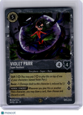 2026 Disney Lorcana—Violet Parr #19 DLPC—Promo Foil