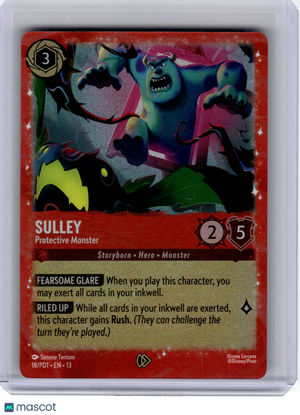 2026 Disney Lorcana—Sulley #18 DLPC—Promo Foil Promo