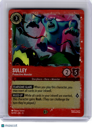 2026 Disney Lorcana—Sulley #18 DLPC—Promo Foil Promo