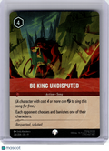 2025 Disney Lorcana—Scar #216 Fabled—Epic Foil
