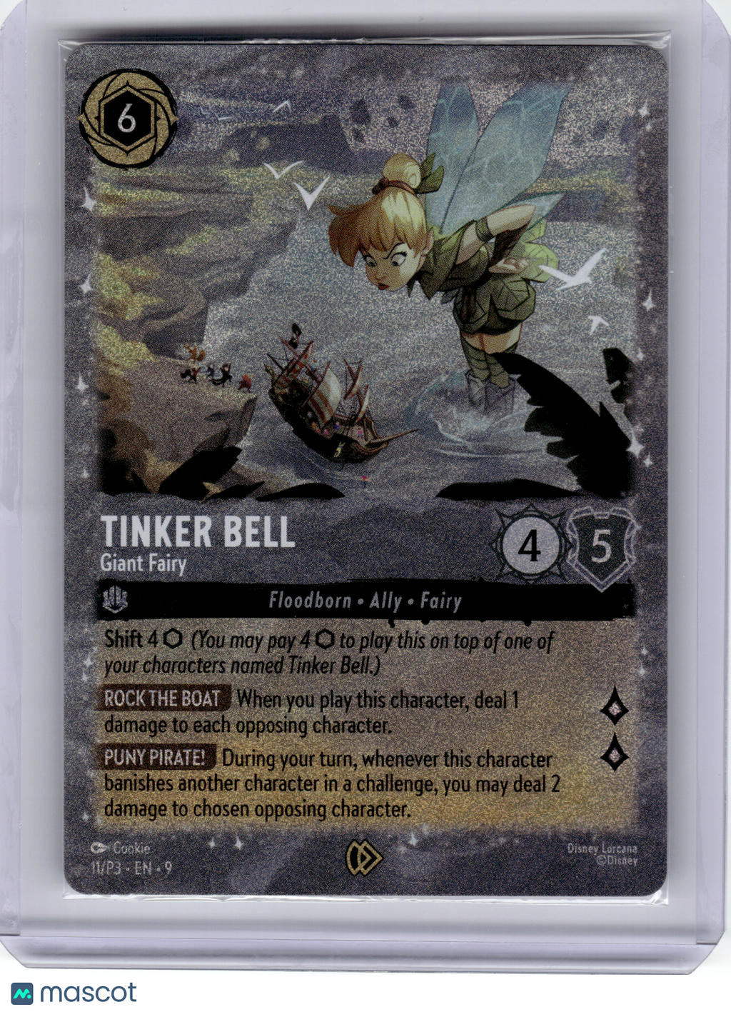 2025 Disney Lorcana—Tinker Bell #11 DLPC—Promo Foil